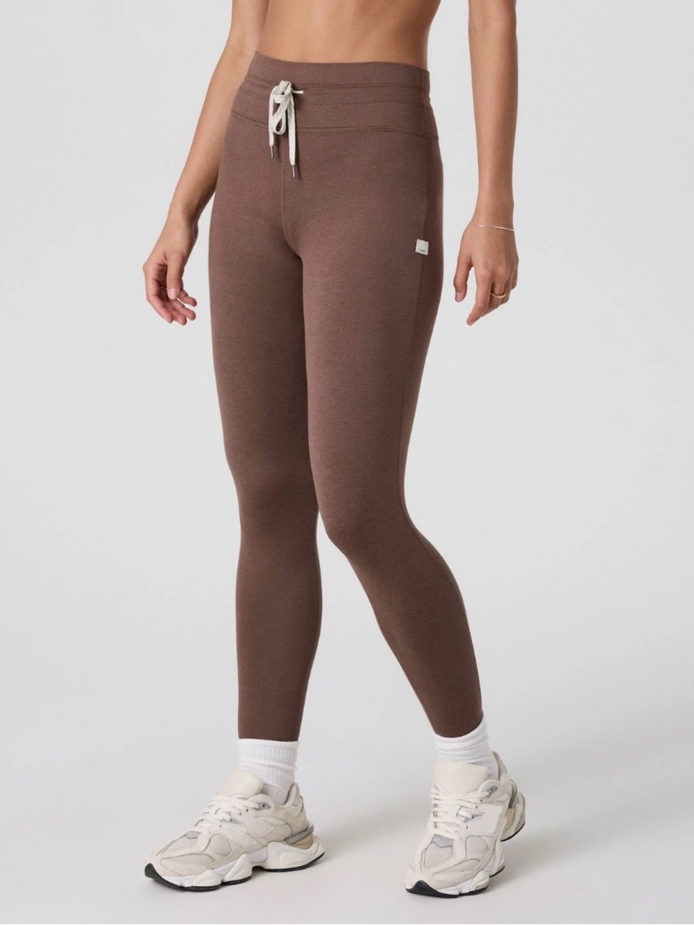 NWT Vuori Halo Vintage Legging Chocolate Milk Heather